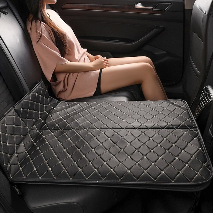 자동차 평탄화 뒷좌석 퀄팅 확장 차박매트 여행 캠핑 침대 확장보드 보관가방 포함