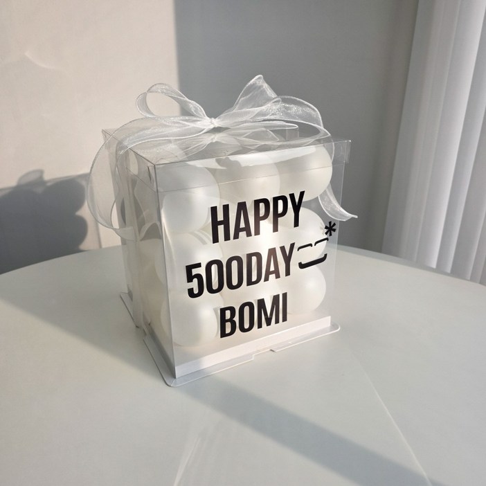 이벤트홀릭 DIY 벌룬박스 자유레터링 생일풍선파티용품