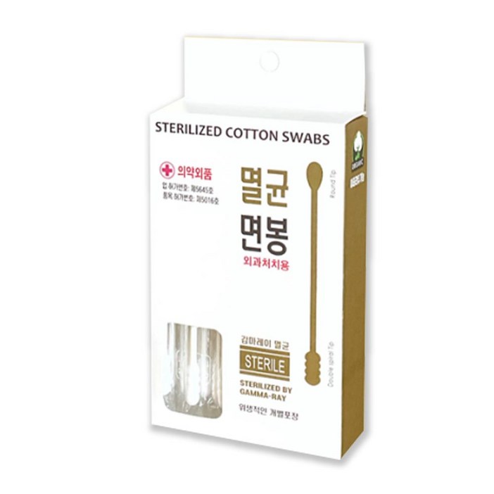 멸균 면봉, 30개입, 10개