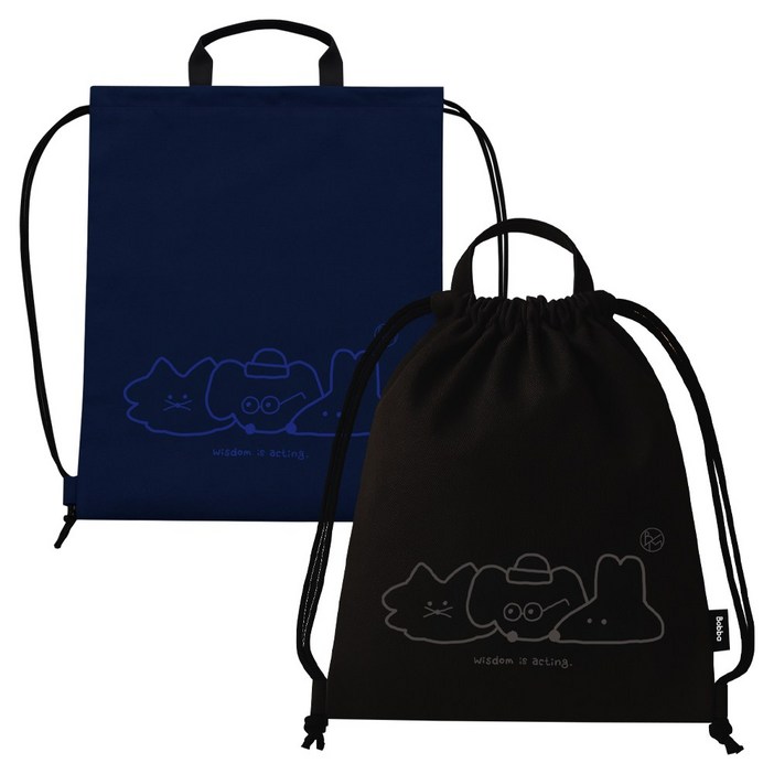 포포팬시 조리개 보바 신발 주머니 2종 세트