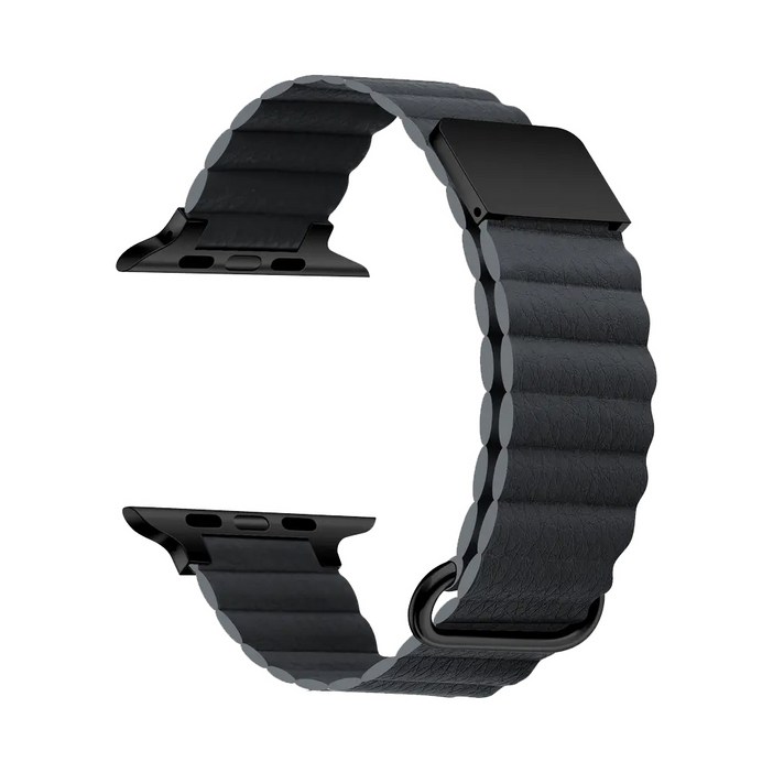 애플워치 가죽스트랩 마그네틱 링크 가죽 시계줄 밴드