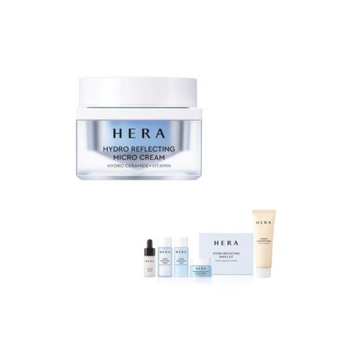 수분보충 하이드로 리플렉팅 마이크로 크림 50ml 진정 쿨링 트러블주름 탄력 리프팅 케어 보습 수분 영양