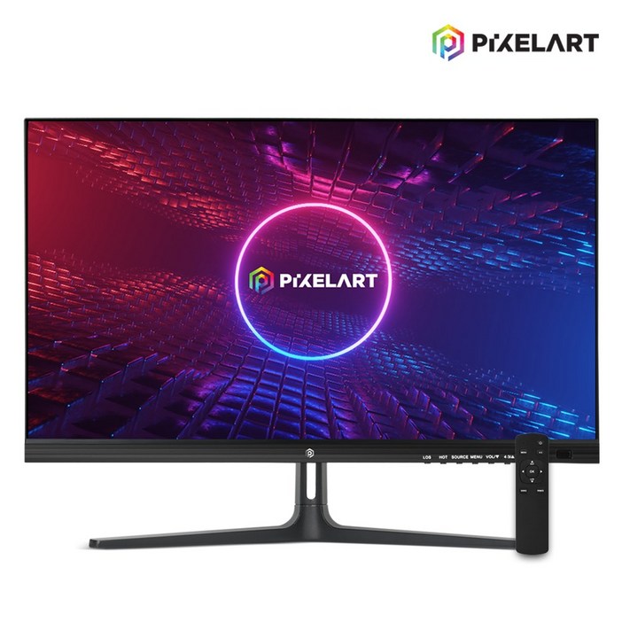 [당일출고] 픽셀아트 PAQ2475F 일반 60.45cm IPS QHD HDR 75Hz 오피스 모니터(리모컨), PAQ2475F