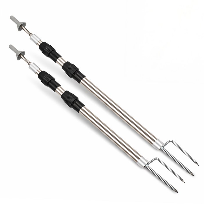 아띠꼴로 슬라이드 타프 폴대 캠핑 텐트 그늘막 지지대 2개1세트, 1세트