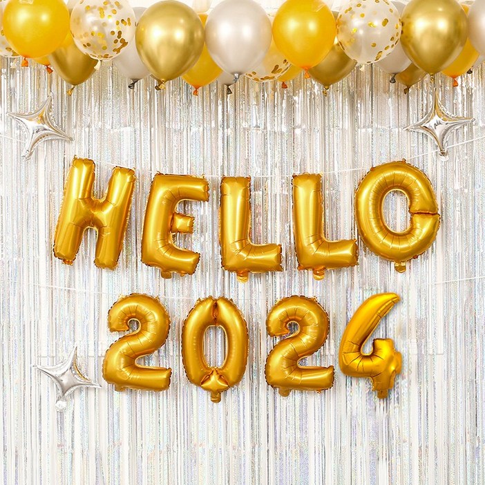 [피앤비유니티]해피뉴이어,헬로우 2025 풍선세트모음