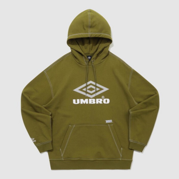 [엄브로] 크리스피 타슬란 후드티셔츠 OLIVE UQ321CHD91OLV0