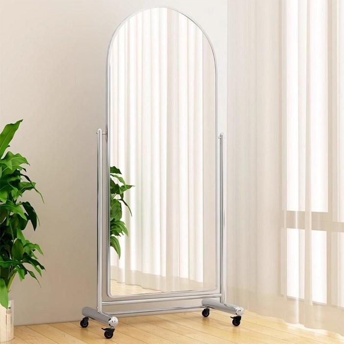 이동식 전신거울 166x60cm 안전유리 인테리어 거울-H N Quality Home