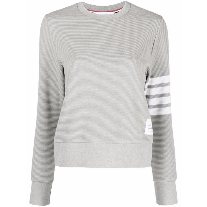 톰 브라운 4 바 골지 스웨트셔츠