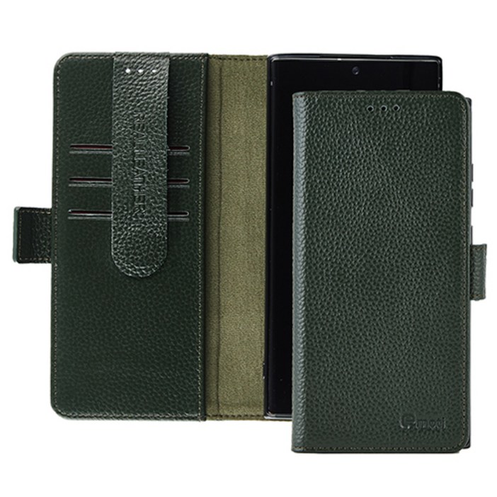 갤럭시 A16 A165 이지 천연 소가죽 카드 분실 방지 지갑 다이어리 휴대폰 케이스