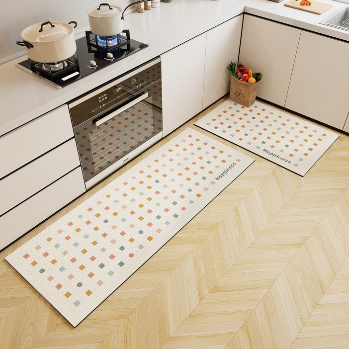 기름방지 쿠션 PVC 주방매트, 필요에 따라 잘라 쓸 수 있어요, 1개