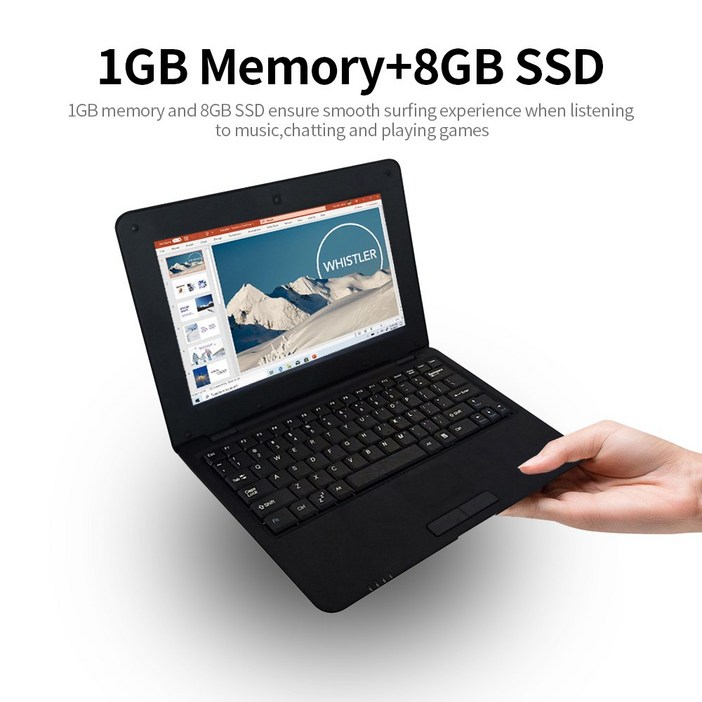 10.1인치 넷북 경량 A9/안드 1.5GHZ 액션 ARM 초박형 노트북 5.1/1G 휴대용 CORTEX 8G/1024*600 S500