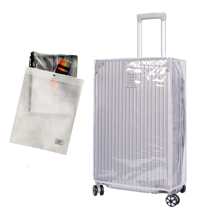 해피유 투명 방수 캐리어 커버