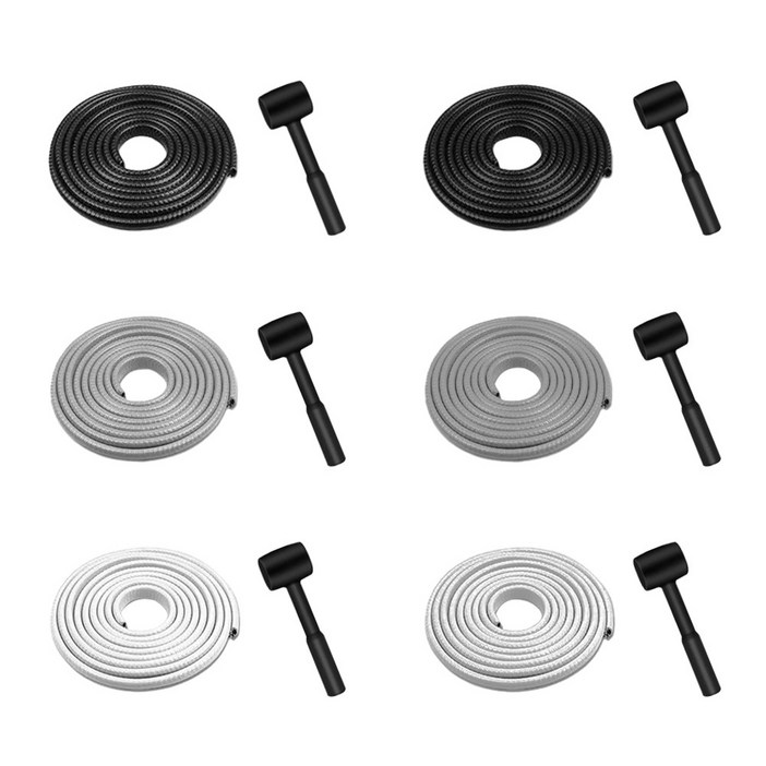 차량용 문콕 방지 몰딩 도어가드 + 고무망치 세트 자동차 차량 사이드 보호 용 패드 차 충격 완화