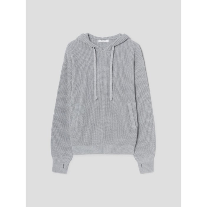 매장정품 에잇세컨즈 8SECONDS 후드 니트 풀오버 그레이 225X51AQ83 463110