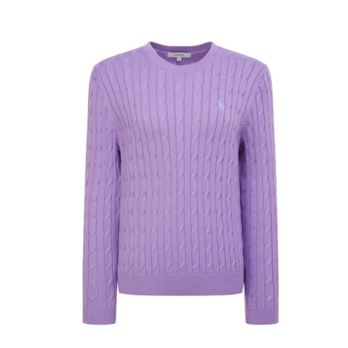 [AK플라자] [헤지스레이디스] 케이블 긴팔 풀오버HSSW6AC12 V2