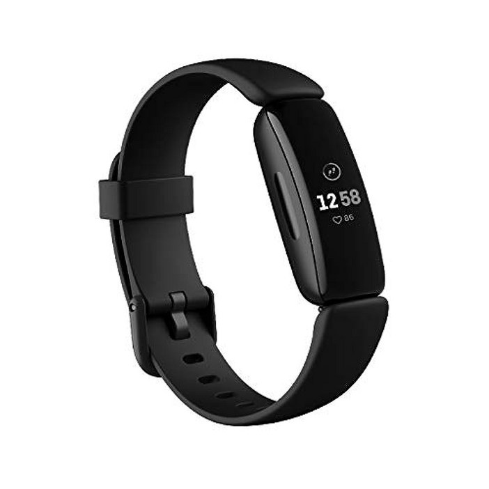 Fitbit Inspire2 피트니스 트래커 Black 블랙 LS사이즈 [일본 정규품]