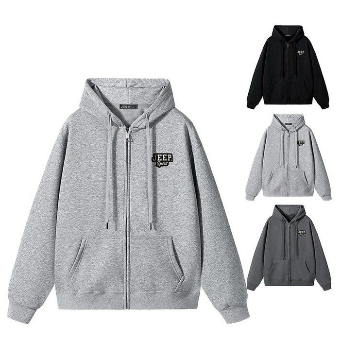 JEEP spirit 기모후드집업 JPHJ26AXW310R