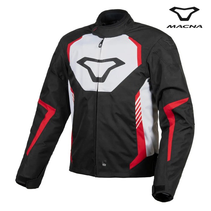 마크나 타자르 자켓 1653333  MACNA TAZAR JACKET  오토바이 사계절 자켓  보호대 내장 라이더자켓, BLACKRED123