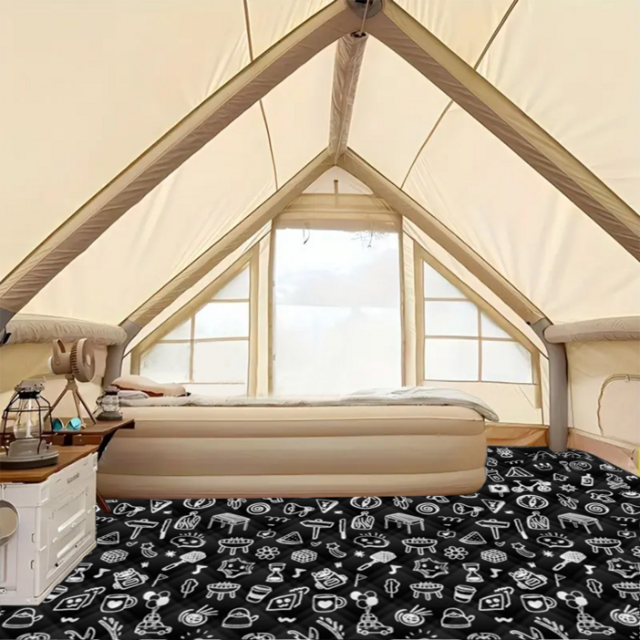 Zoomland 캠핑 이너 매트 300x200 특대형 세탁가능 사계절 텐트매트