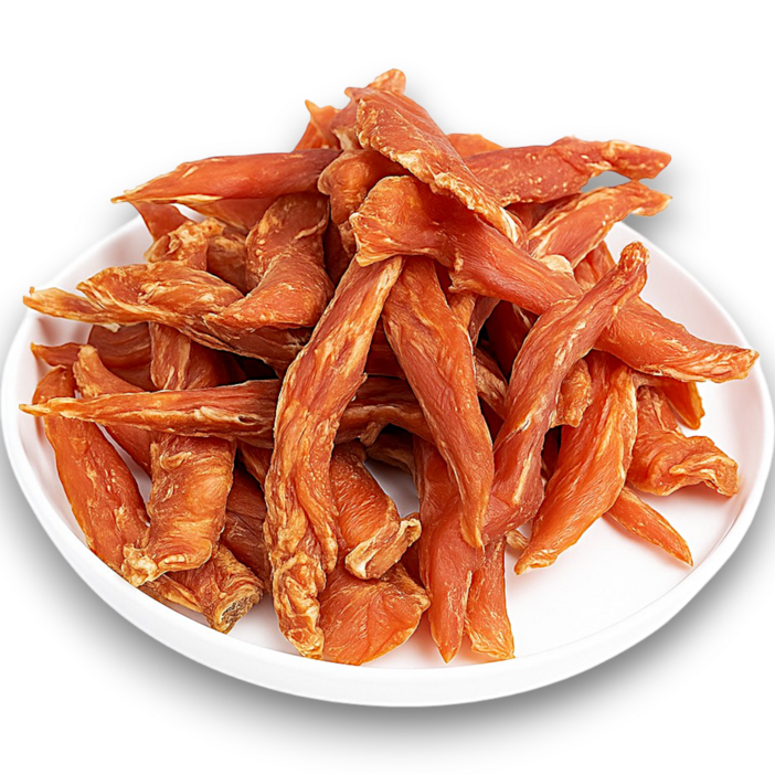 강아지 수제간식 국내산 닭가슴살 300 g  1 kg 대용량 반려동물 치석제거 개껌 간식마트, 1kg, 2개, 닭가슴안심