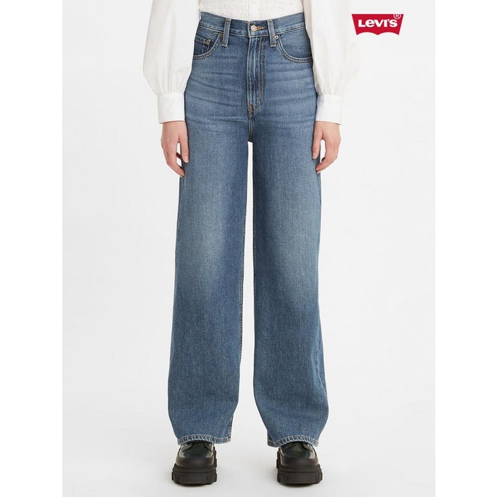 매장정품 리바이스 LEVIS 여성 하이 루즈 진 268720016 554212