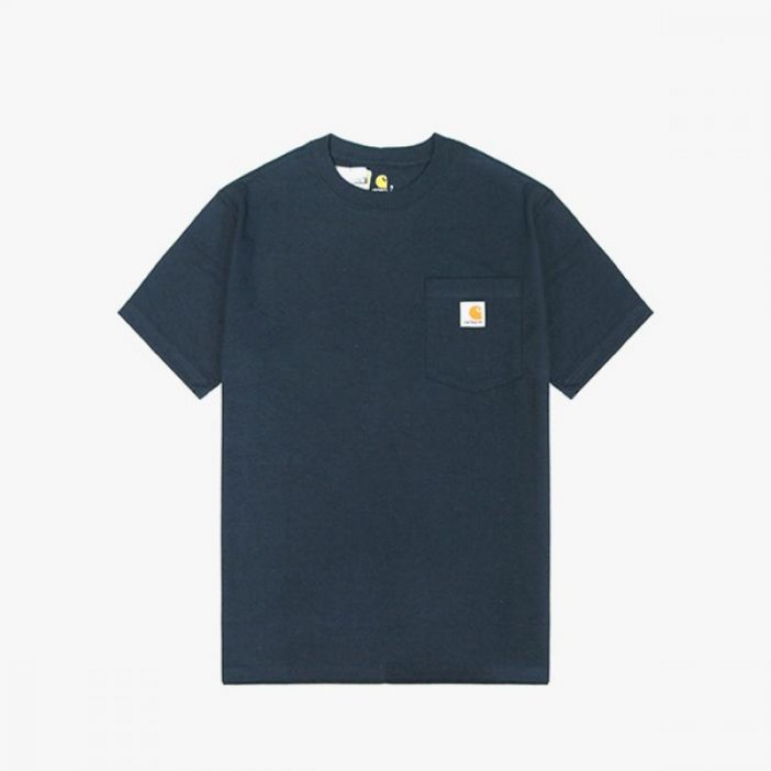 칼하트 K87 워크 포켓 반팔티 BLUE STONE BLS