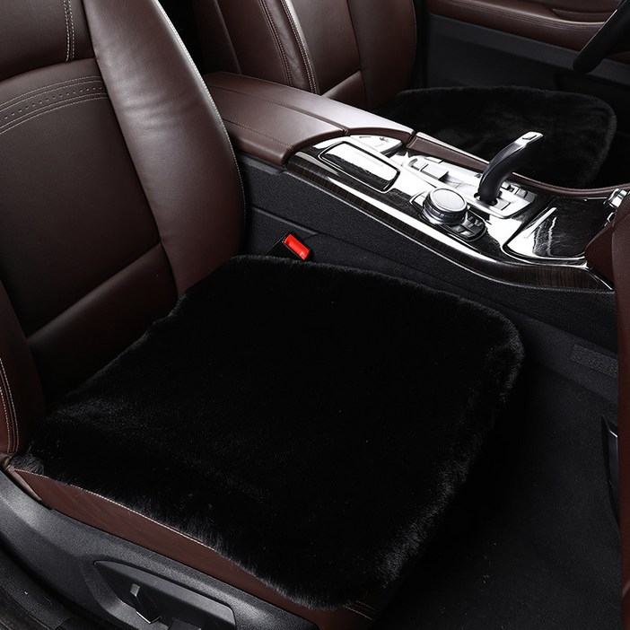 쥬띠크 따뜻한 페이크퍼 푹신 털방석