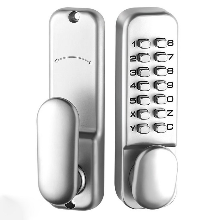 주택 도어락 기계식 번호키 방수 철대문 숫자버튼