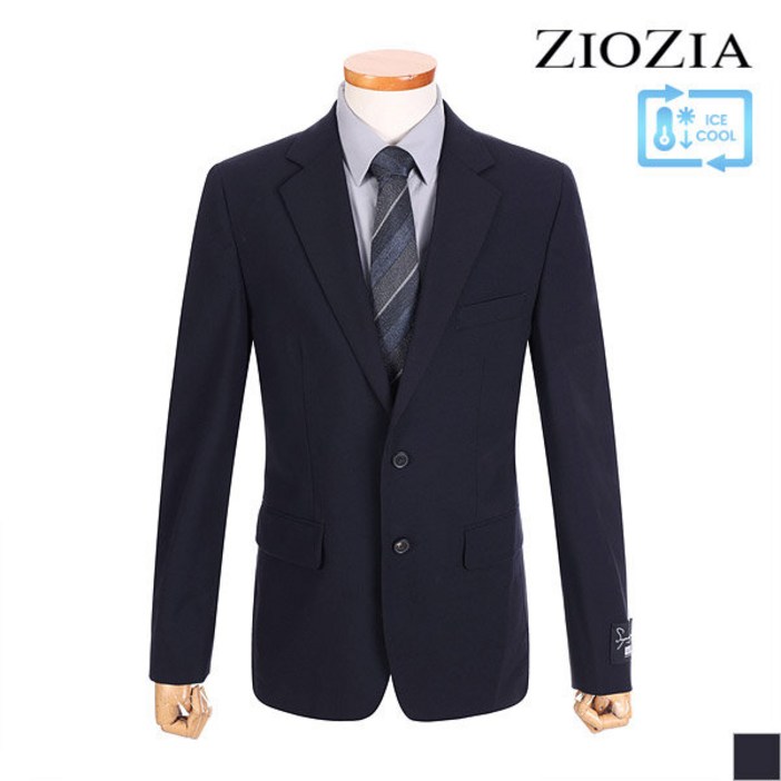 지오지아 슬림 네이비 쿨맥스 스트레치 정장자켓 AAA5SB1301DNV 724161