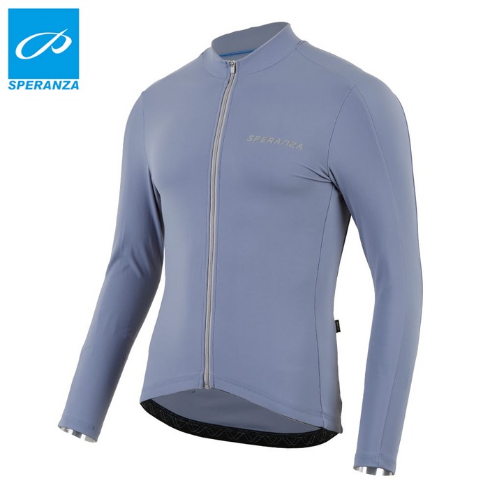 스페란자 기모 긴팔져지 J8라이트블루  간절기 따뜻한 동계용의류 bicyclecycle wear