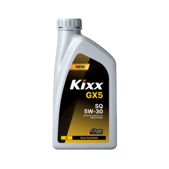 KIXX 킥스 GX5 SQ 5W30 가솔린 LPG 합성 엔진오일 1L GS칼텍스, 1L, 5w30, 1개