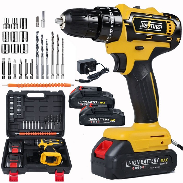 우스틴스 20V 리튬이온 충전 햄머 전동드릴세트 TCR300