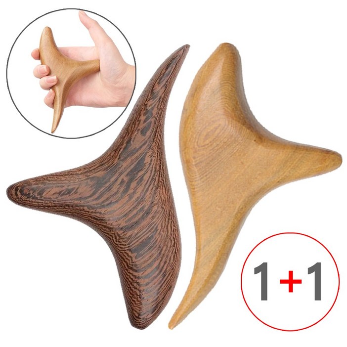 (고급 원목 삼각 지압봉 1P+1P)