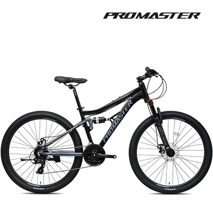 2023 프로마스터 27.5인치 MTB 자전거 세로스DX 풀서스펜션 시마노24단 조립별도