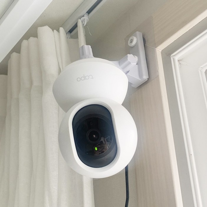 티피링크 홈 카메라 호환 무타공 브라켓, 1개, 티피링크용브라켓+무타공스티커