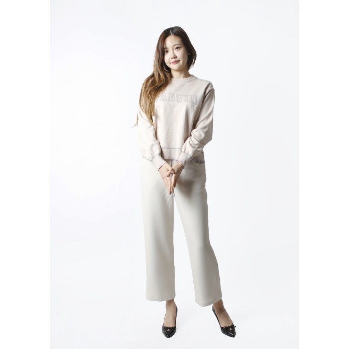 꾸즈 9부와이드팬츠CPA38P1LM