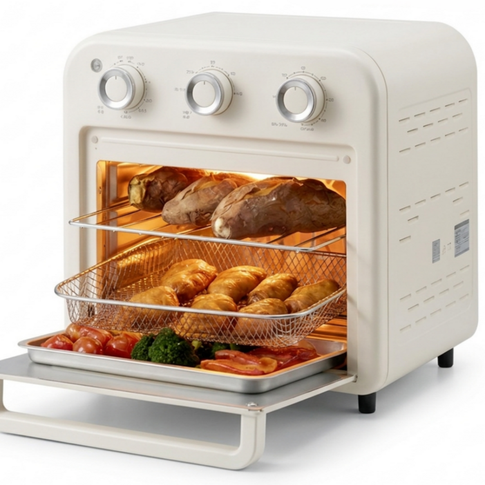 26년 신상품 신일 듀얼히팅 에어프라이어 오븐형 15L 대용량 풀세트 구성