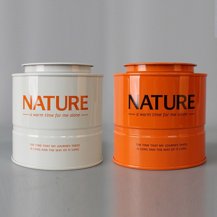 포포라운지 틴케이스 빈티지 소품 보관함 원형 선물상자