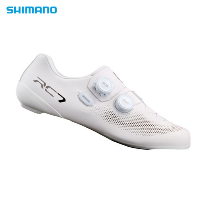 시마노 컴티티션 로드슈즈 SHRC703 화이트, 화이트 노멀 45