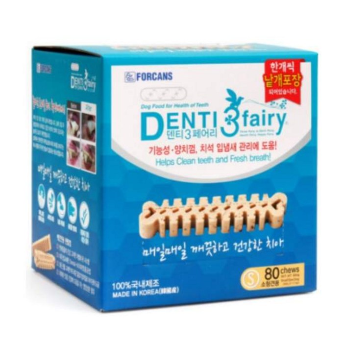 포켄스덴티페어리 포켄스 반려 동물 디스펜서 덴탈 껌 S 584g