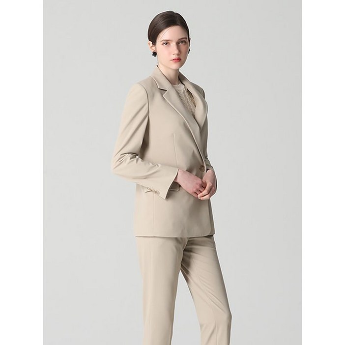 쉬즈미스 2SET 더블버튼 재킷스트레이트 팬츠 2종세트 택가격 506000원