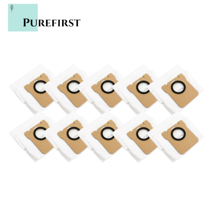 퓨어퍼스트 샤오미 로봇청소기 X10+ X20+ 드리미 L10s Ultra L20 Ultra 먼지봉투 호환, 10개, dustbag