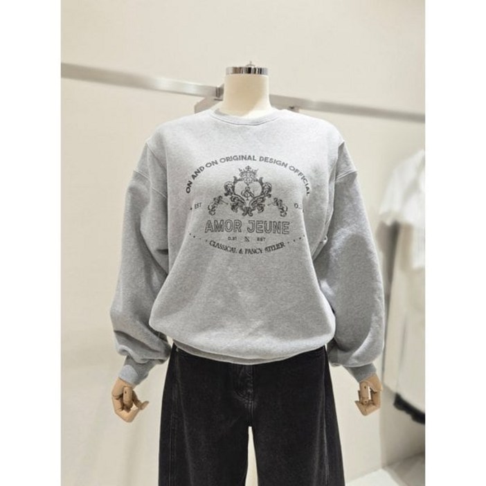 온앤온 부산점 온앤온 프린트 맨투맨 NJW5WE944