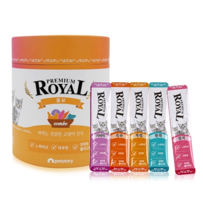 프리미엄 로얄 스틱 100p 츄르 고양이간식, 10g, 100개, 프리미엄 로얄 스틱