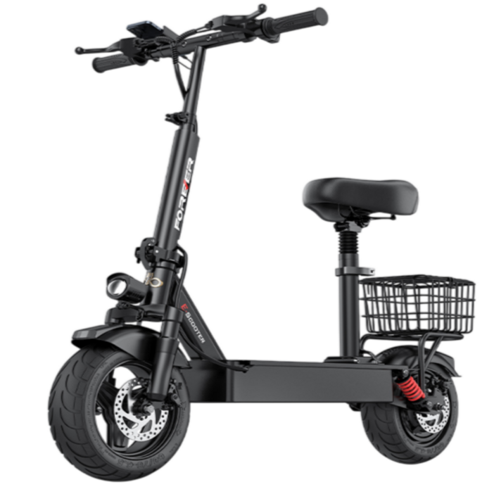 산타고 접이식 전동킥보드 10인치 성인용 전기 킥보드 출퇴근 배달 대리기사, 48V 15A 약 60KM