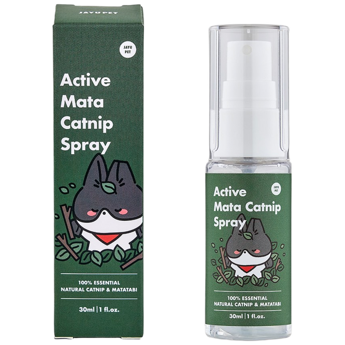 자유펫 액티브 마따캣닢 스프레이 고양이 국산 캣잎 캣닙 원액 30ml