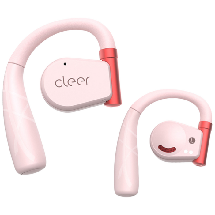 클리어 아크2 오픈형 블루투스이어폰 ARC2 귀걸이형 스포츠 무선 이어폰 운동 스냅드래곤, 스포츠 에디션 핑크