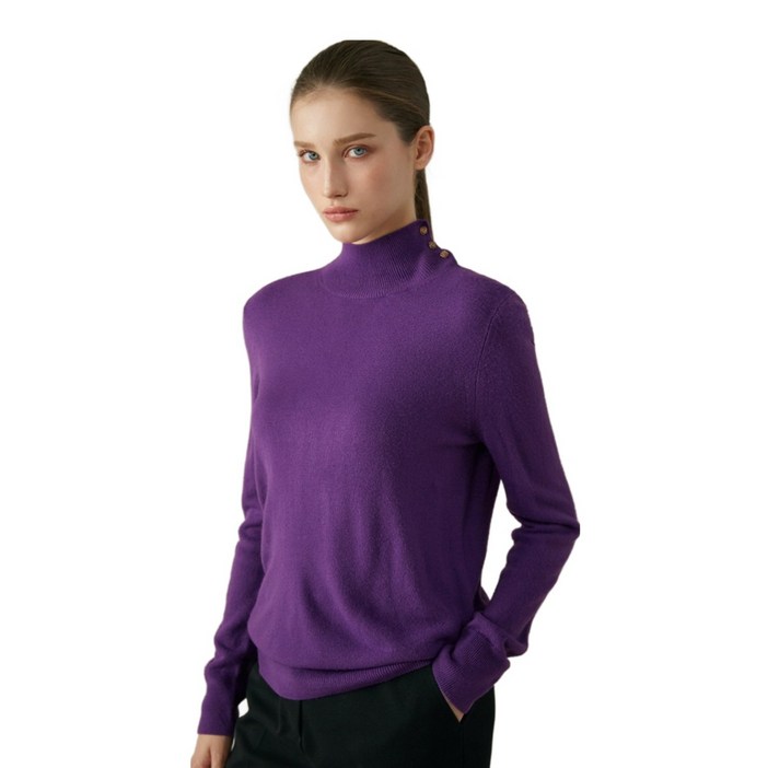 뎁플러스 캐시미어 울블랜디드 터틀넥니트 4종세트