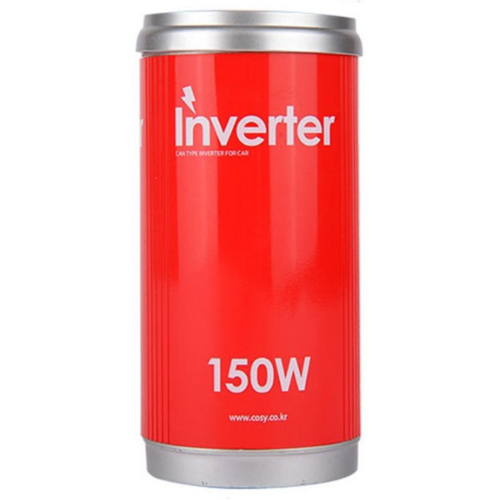 코시 캔 차량용 인버터 150W, 1개 코시 캔 차량용 인버터 150W, 1개
