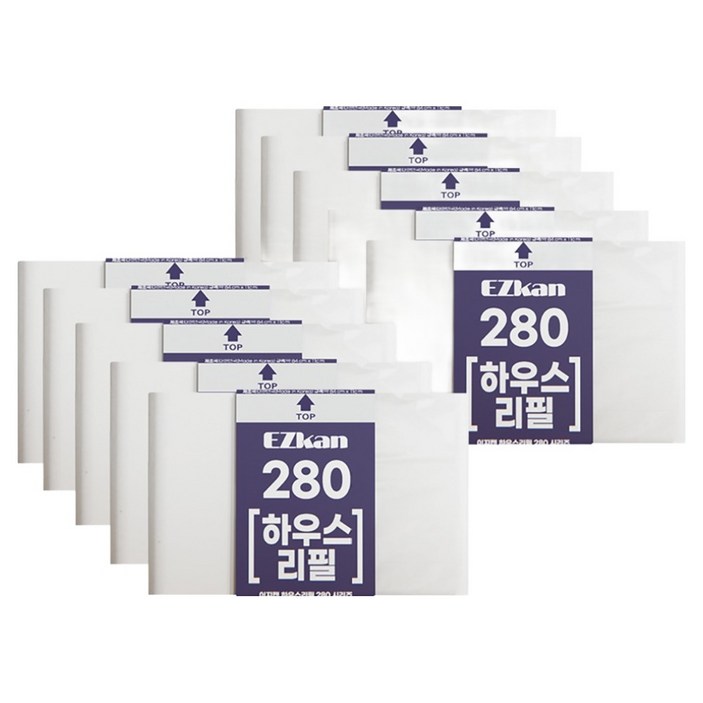 이지캔 하우스 리필 280 기저귀 쓰레기 봉투
